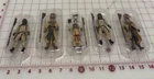 Lot of 5 Star Wars 3.75" Vintage Figures New in Plastic with Leia Boushh