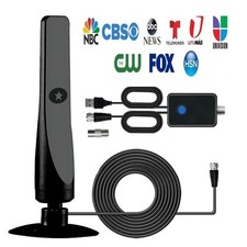 HD 1080P Rewave TV Antena, Suction Cup TV Antenna Plug Play 3m Cable New