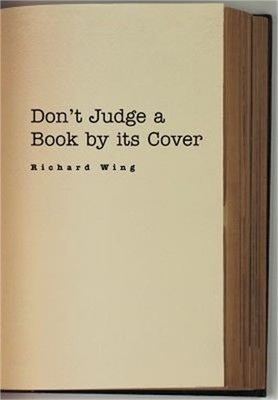 Don't Judge a Book by Its Cover (Hardback or Cased Book)