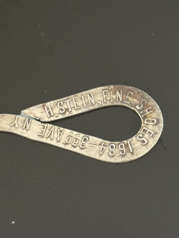 Vintage H. Stein Shoes New York Show Button Hook
