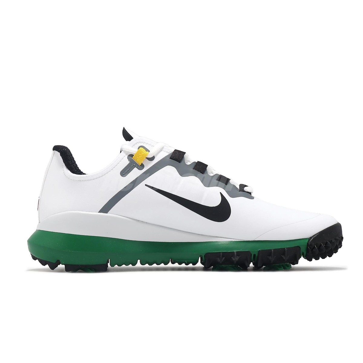Nike TW 13 Wide White Black Pine Green Men Water Repellent Golf