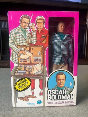 MIB Oscar Goldman with Exploding Briefcase (1977) Six Million Dollar Man s Boss