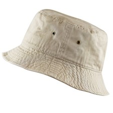 Cotton Bucket Hat Packable Sun Hat Unisex Summer Travel Beach Fisherman Hat fo