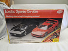 Testors Exotic Sports Car Kits 1/24 Scale Model Kit