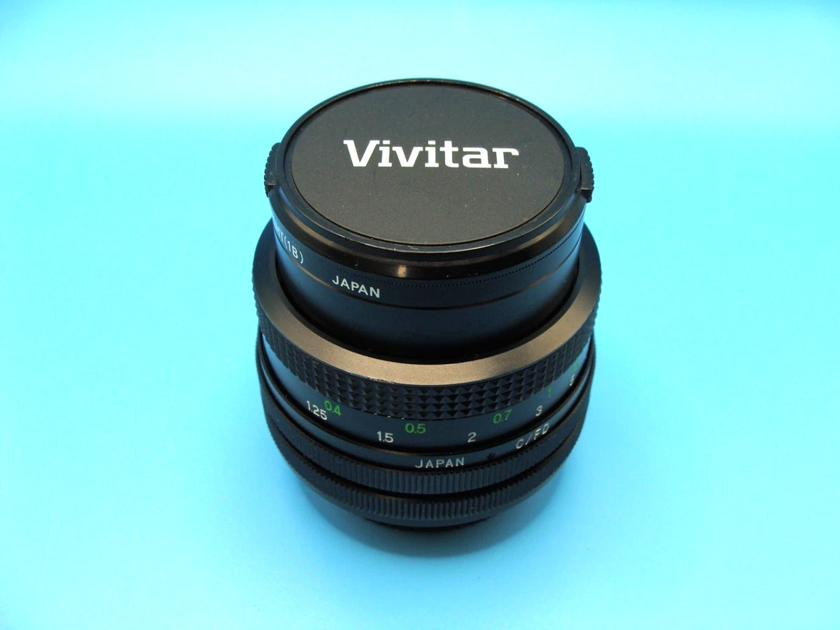 Vivitar Canon FD 28mm Focal Camera Lenses for sale | eBay