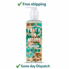 Image of Faith in Nature Natural Coconut Dog Shampoo, Vegan & Cruelty Free, No SLS or Pa