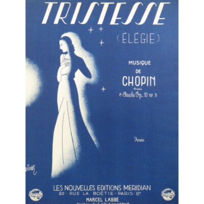 Chopin Frederic Sad Piano 1941