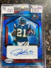 2021 Panini Certified - Canton Certified Signatures Mirror Blue #CC-LT LaDainian