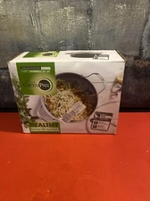 Valencia Pro Hard Anodized Healthy Ceramic Nonstick 5.4 Casserole with Lid @