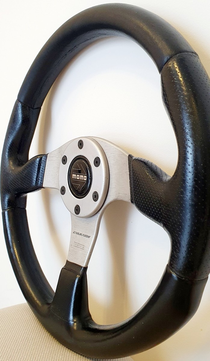 MOMO Champion F1 Martini Racing leather steering wheel 35cm