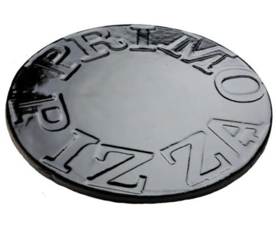 Primo Porcelain Glazed Pizza Baking Stone for Primo Oval XL or Kamado Grill 338
