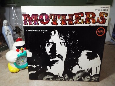 The Mothers Of Invention Frank Zappa Absolutely Free Verve LP