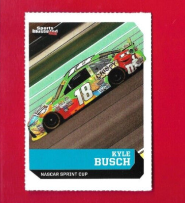 2016 SI Sports Kids KYLE BUSCH M&M Racing Card, NASCAR Sprint Cup #500