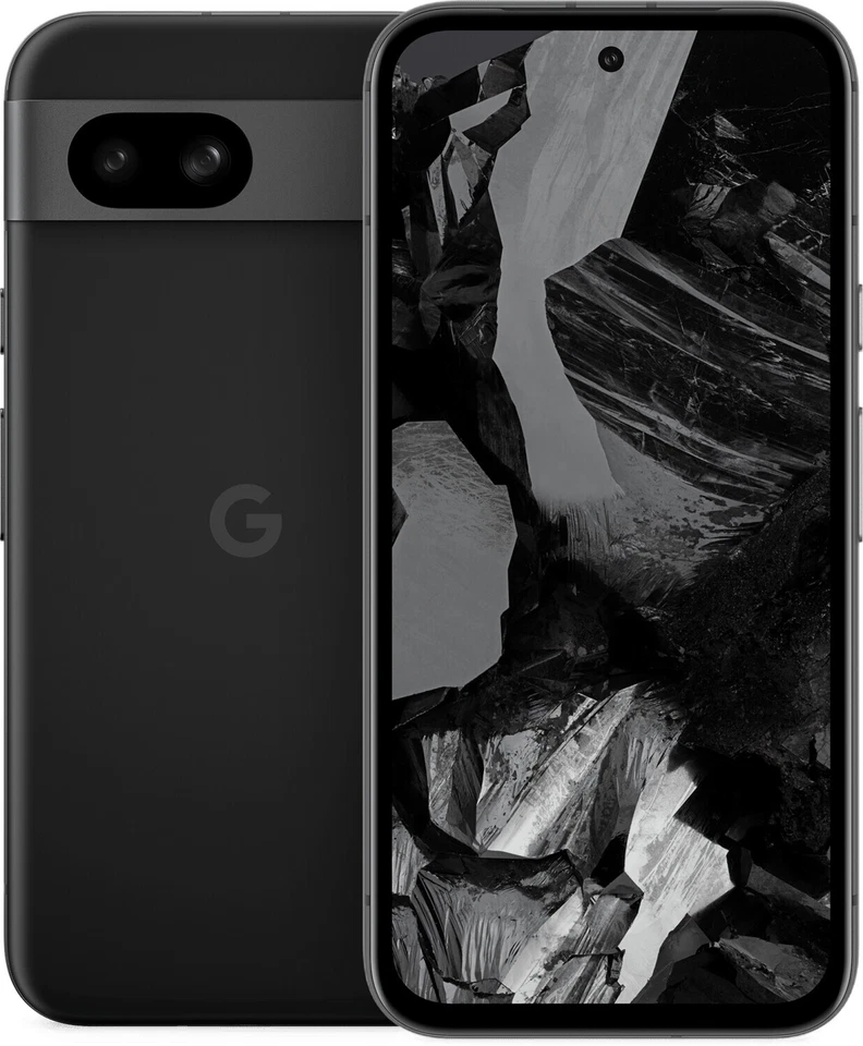 Google Pixel 8a 128GB 5G Obsidian, Sehr gut – Refurbished