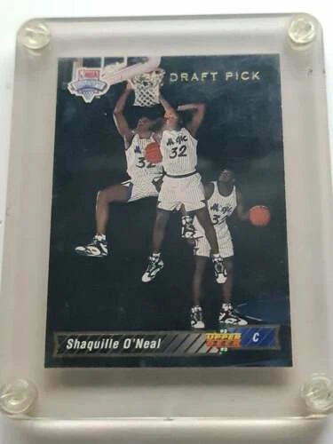 Upper Deck Shaquille O'Neal Basketball Rookie Sports Trading Cards & Accessories