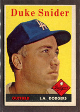 Top 10 Vintage Baseball Card Singles of 1958 31