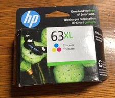 HP 63XL Tri-color Ink Cartridge F6U63AN Exp Nov 2023 NEW
