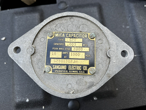 Sangamo MICA CAPACITOR TYPE G2B (Pick One) - Picture 2 of 12