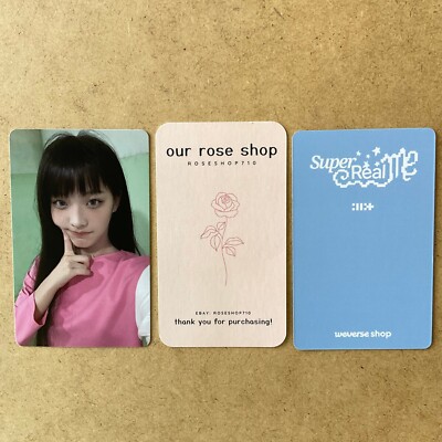 ILLIT 1st Mini Album Super Real Me Weverse Fanparty LD ILLIT 1st Mini Album Super Real Me Weverse Fanparty LD