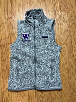 Patagonia Vest Womens S Small Grey Better Sweater Vest