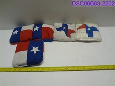 Qty  5: State of Texas Cornhole Bags