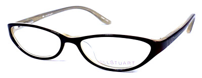 JILL STUART JS-143-1 NOS Mocha Brown/Beige 50-15-125 Eyeglasses Frame