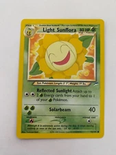 Light Sunflora 72/105 Pokemon Neo Destiny Common Non Holo NM/MINT 2002 box-S2