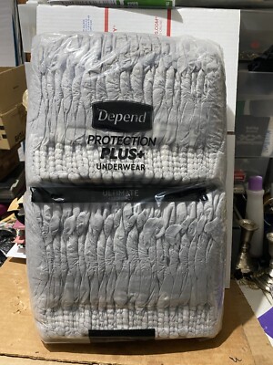 Depend Plus+ Fresh Protection Maximum Absorbency M-L 40 Count