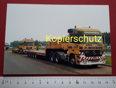 Foto MB Actros P. Wirzius Schwertransporte Mettmann aus LKW Foto Sammlung #703