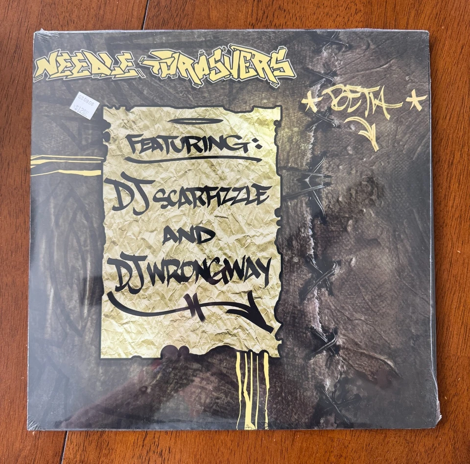 Needle Thrashers Beta (2004) 12" LP Vinyl - Sealed, DJ Q-bert - Image 2 of 2