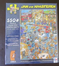 2013 JAN VAN HAASTEREN THE FIRE STATION JIGSAW PUZZLE, CEACO, 550 PIECES SEALED