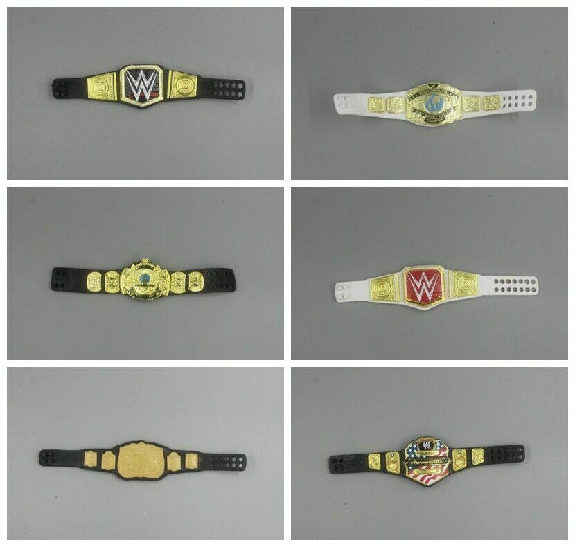 WWE Intercontinental Championship United States Belt WRESTLING For Action Figure WWE Intercontinental Championship United States Belt WRESTLING For Action Figure