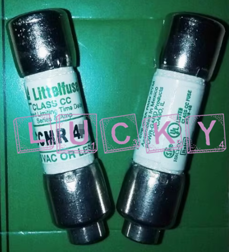 2 New Littelfuse CCMR-4 4A 600VAC Replacement Fuses