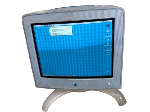 Apple Studio Display M6496 17" CRT VGA Monitor Retro Gaming Scratches