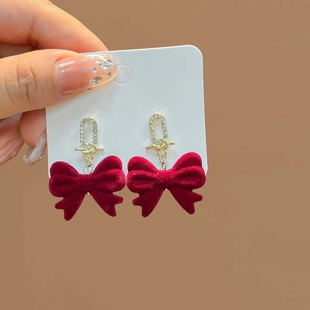 Bow 2024 drop earrings