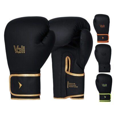 Vali Onyx Boxing Gloves for Men & Women MMA Sparring Muay Thai Gloves