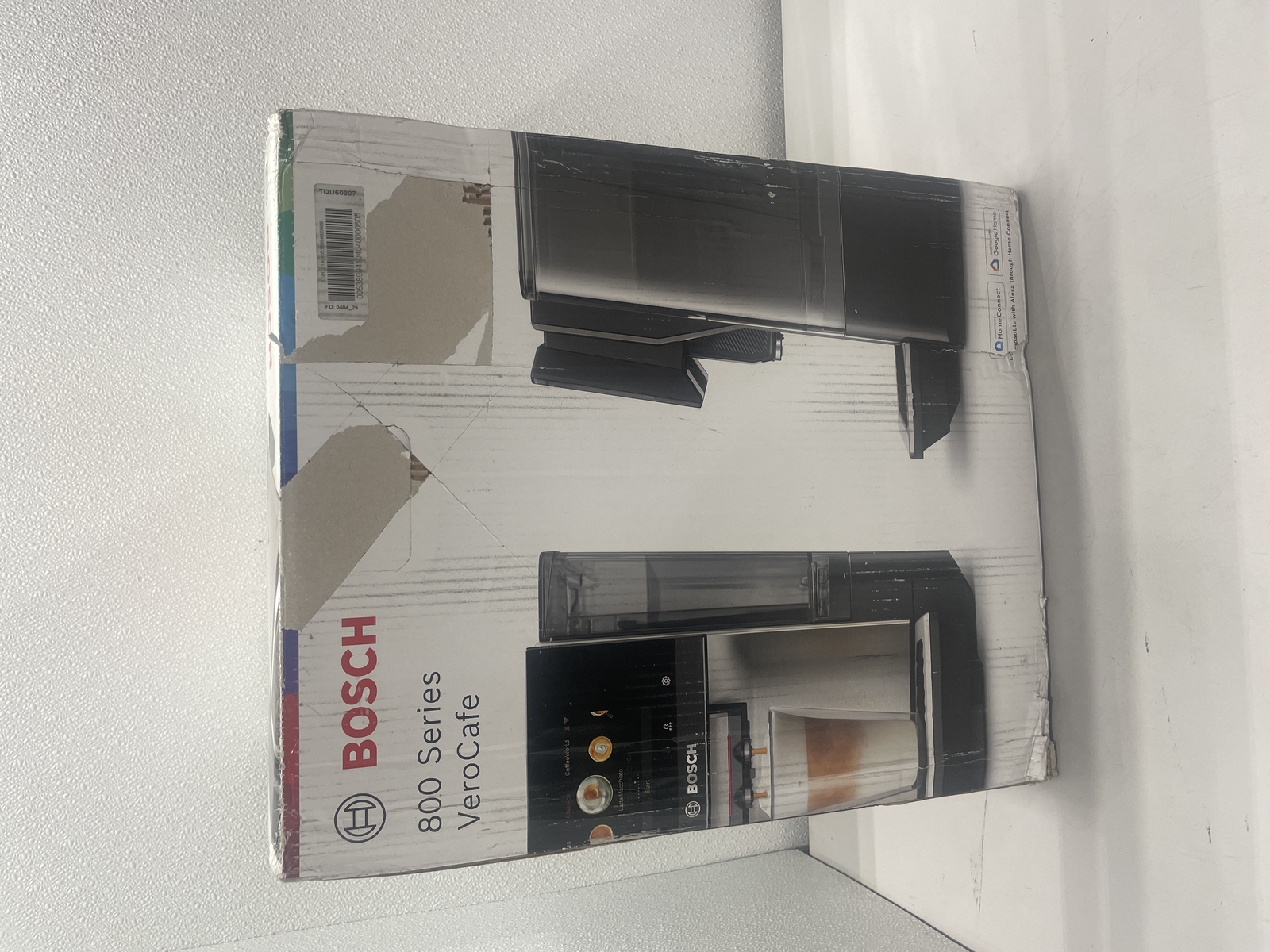 Bosch 800 Series TQU60307 VeroCafe Fully Automatic Espresso Machine In Silver