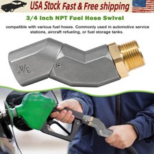 3/4" Fuel Swivel Fuel Transfer Hose Swivel 360  Rotating Connector