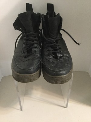 sf air force 1 mid black dark hazel