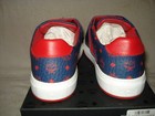 100% AUTHENTIC NEW MEN MCM BLUE VISETOS LOGO MILANO LOW TOP SNEAKERS EU 43/US 10 — photo 9