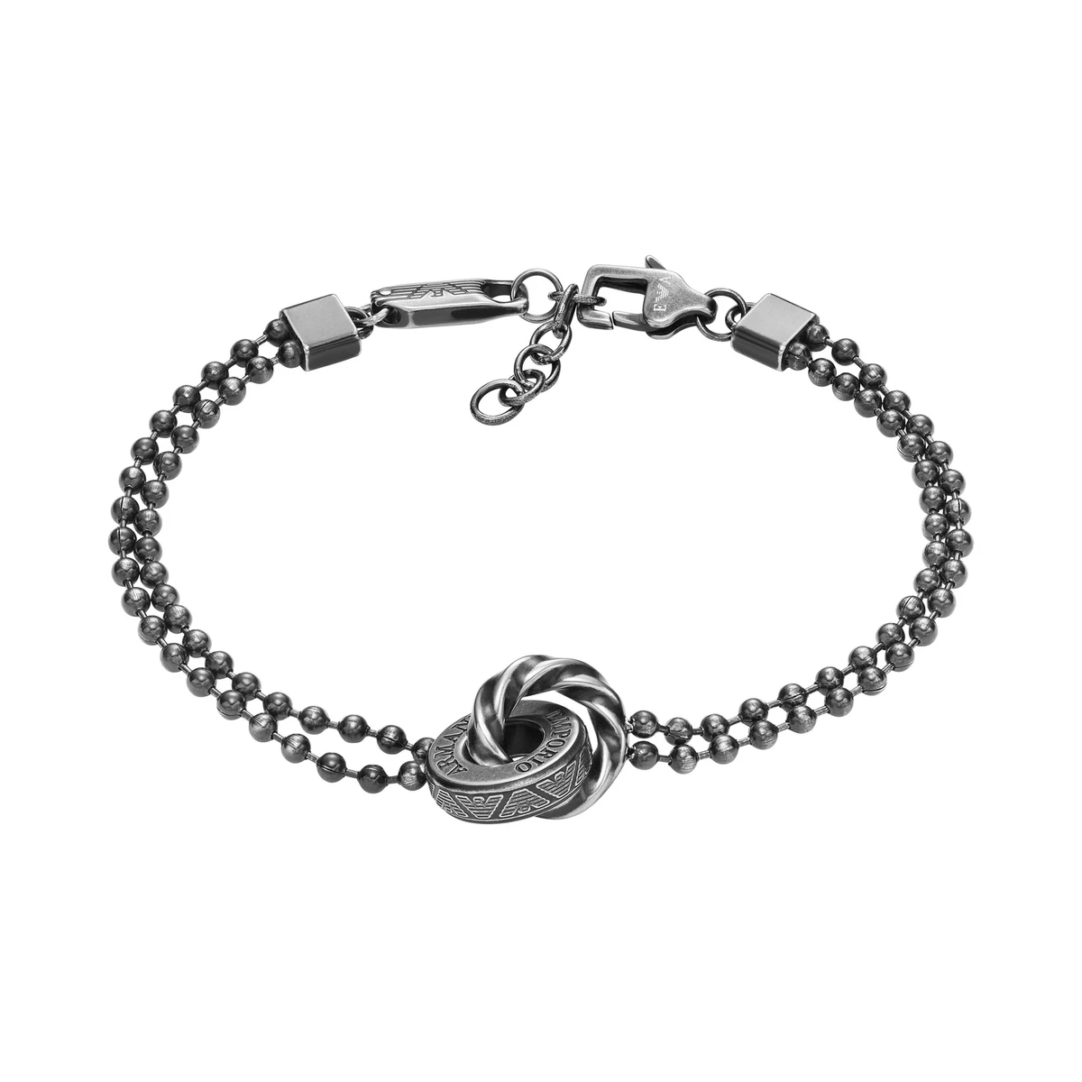 Emporio armani 2024 steel men's bracelet