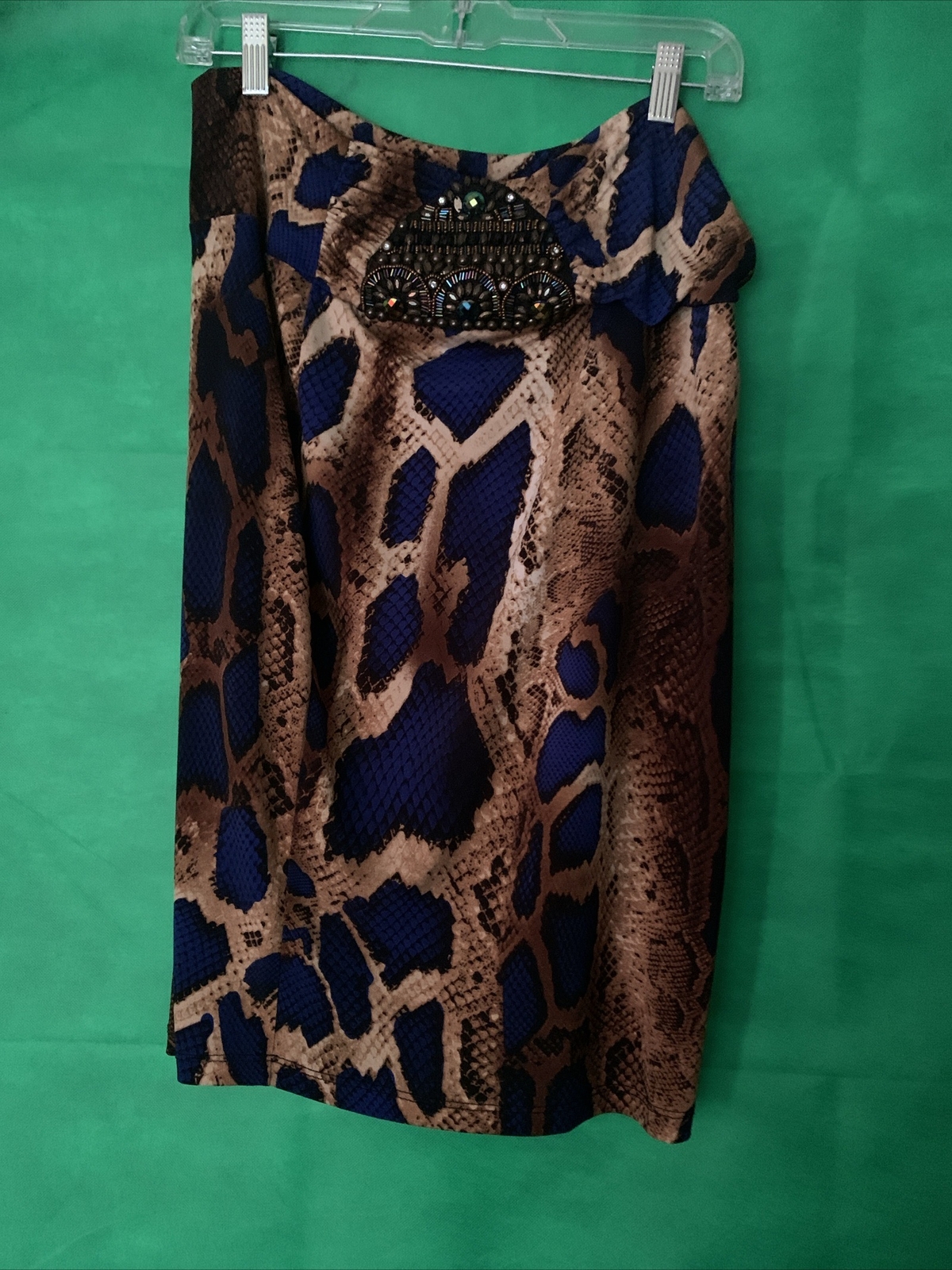 Venus Brown Multi Colored  Sequin Insert Front Wa… - image 1