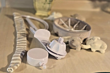 BABY MOBILE GREY ELEPHANT MUSICAL SAB-21-S-0 