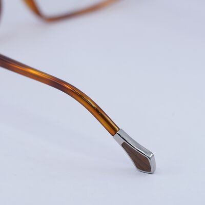 Ermenegildo Zegna VZ3538 0711 Shiny Havana 56mm Eyeglasses  display picture 2