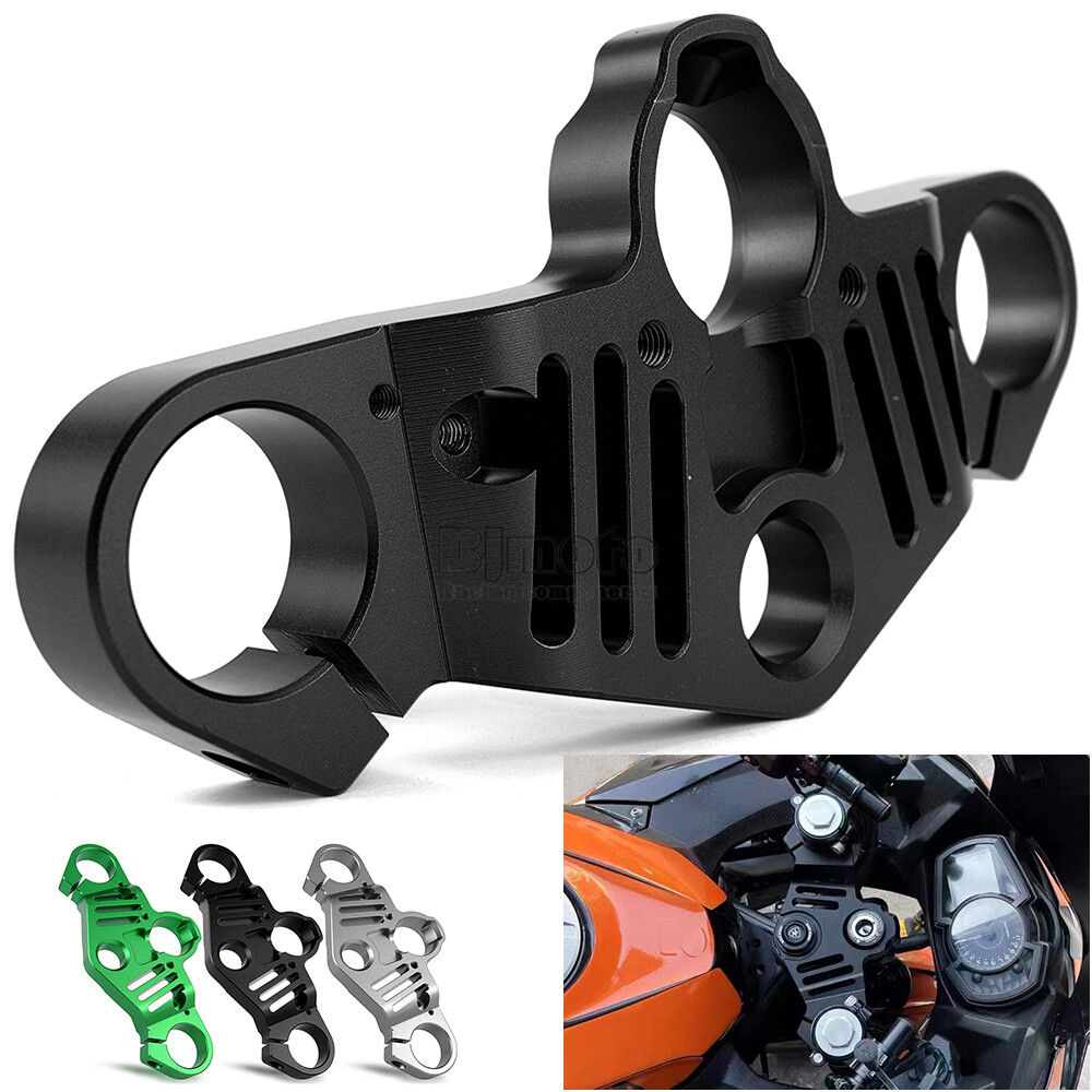 忍者/Hi La Ri Front Upper Triple Tree Top Fork Clamp For Kawasaki Ninja