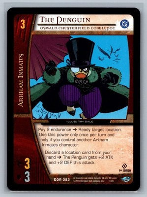 Vs System TCG The Penguin, Oswald Chesterfield Cobblepot #DOR-082 1st Edition