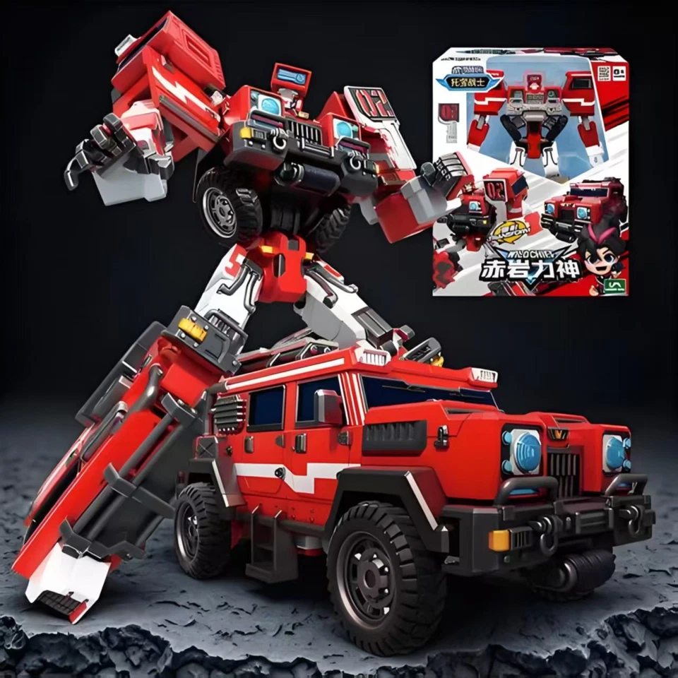 Tobot V WLD Chief Explorer Jeep SUV Transforming Robot Car Action Figure Toy - Image 3 of 4