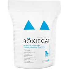 Boxiecat Unscented 30 Day Odor Control Clumping Clay Cat Litter