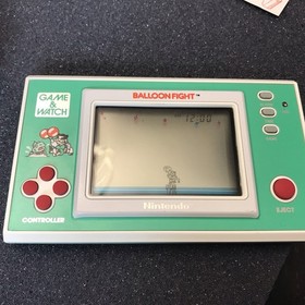 Nintendo Game And Watch Balloon Fight BF-107 Wide Screen With Box And Manual VGC