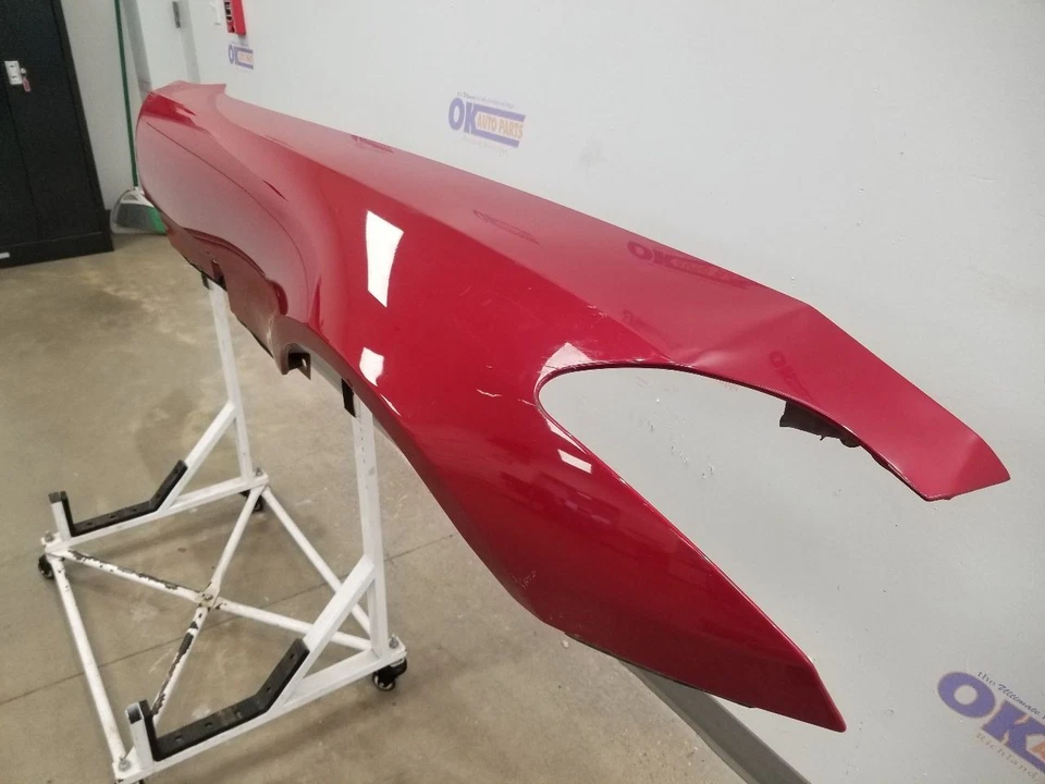 11 MERCEDES BENZ SLS AMG C197 FENDER ASSEMBLY RIGHT PASSENGER RED Foto 3 de 4